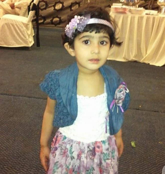 Ezza Malik childhood photo 1