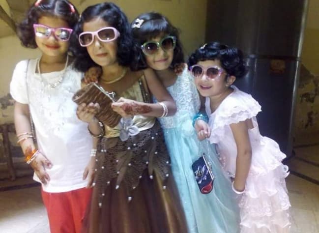 Ezza Malik childhood photo 3